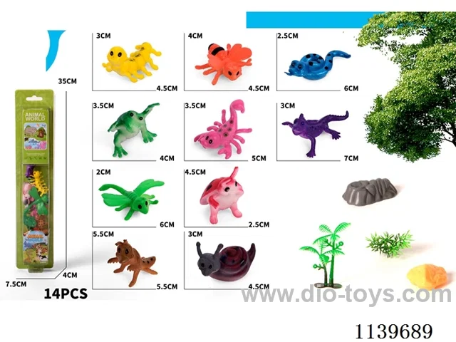 Cartoon Insects Set