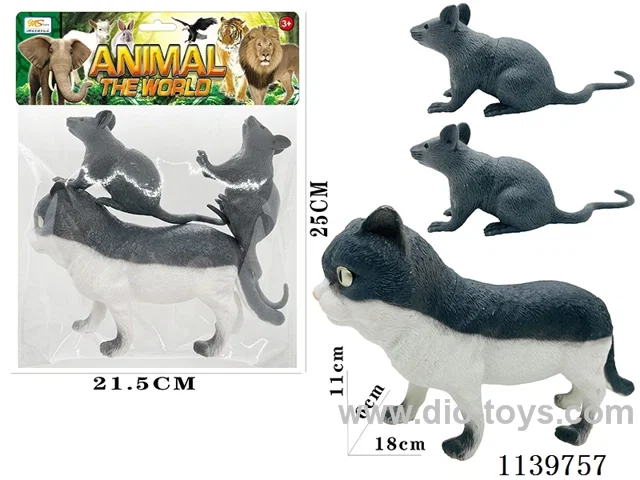 Cat Scratching Mouse