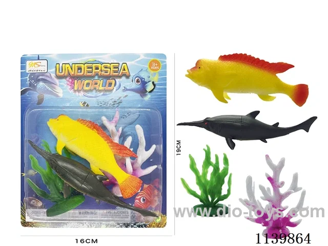 Lohan Fish, Saw Shark(4PCS)