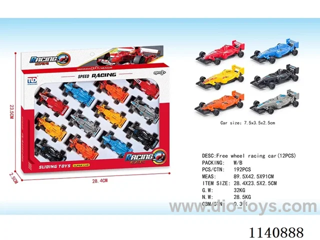 free wheel race car