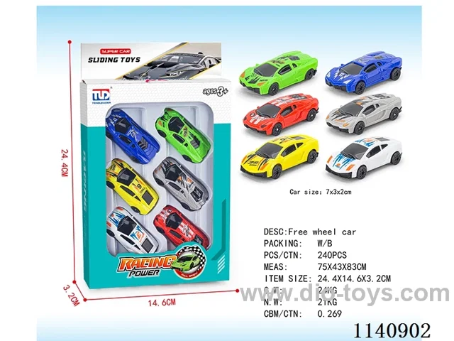 free wheel race car
