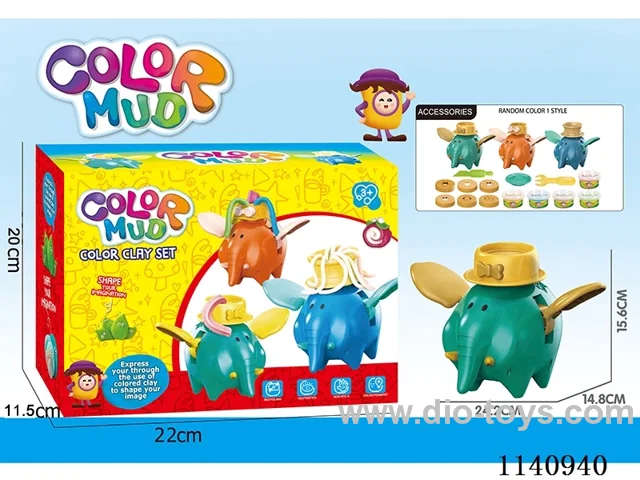 Colourful Clay Dumbo