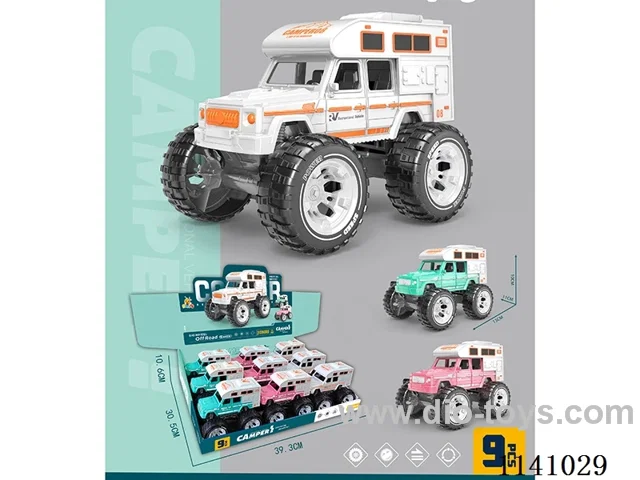 Big G Caravan Bigfoot Inertia Vehicle (9 pcs)