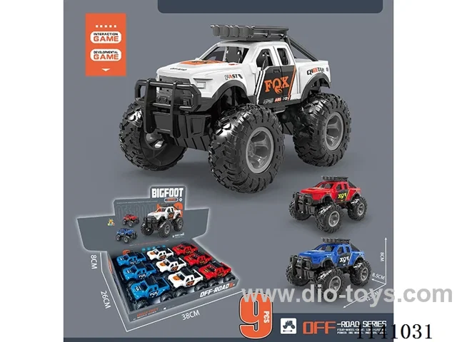 Big Wheel Pickup Truck Inertia Vehicle