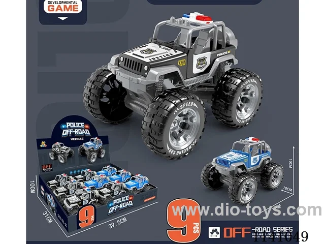 Bigfoot Simulation Inertia Buggy (9 pcs)