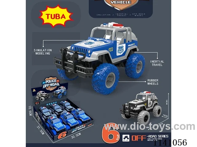 Simulation big foot cross-country inertia car (6 pcs)