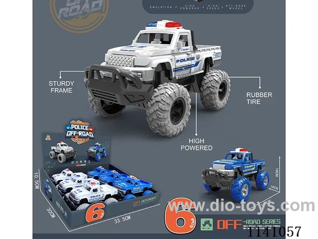 Simulation big foot off-road inertia car (6 pcs)