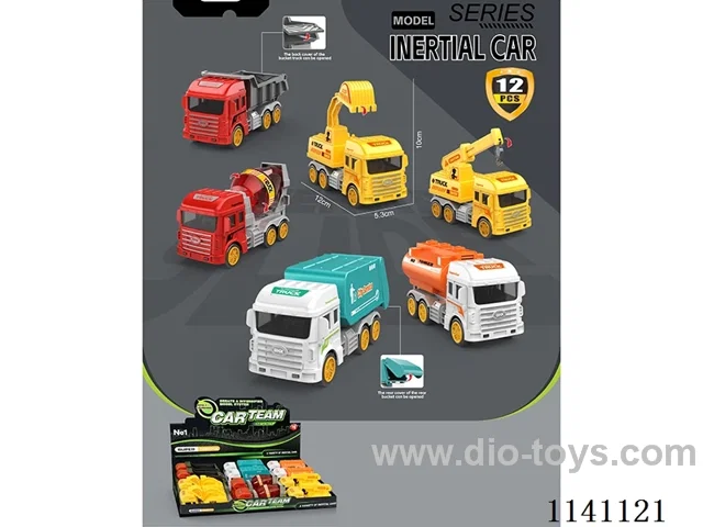 Inertial Engineering Vehicle(12pcs/box)