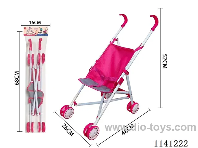 Red and grey duplex thick cloth Trolley (iron)