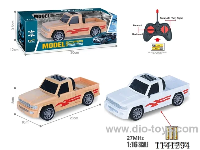 1:16 27MHZ 4ch rc car not included battery