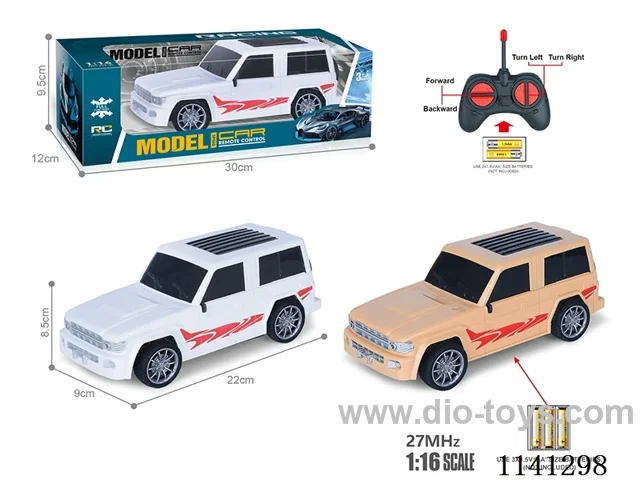 1:16 27MHZ 4ch rc car not included battery