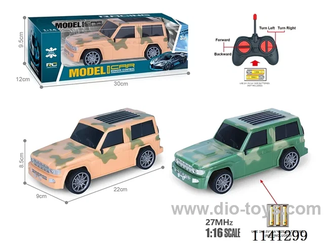 1:16 27MHZ 4ch rc car not included battery