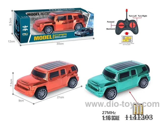 1:16 27MHZ 4ch rc car not included battery