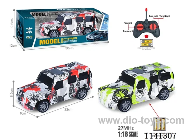 1:16 27MHZ 4ch rc car not included battery