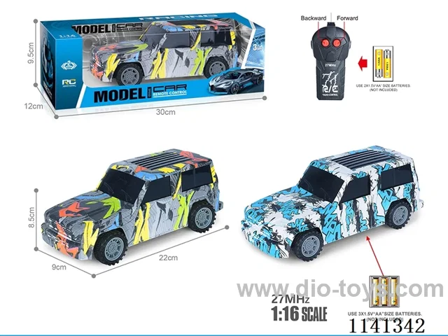 1:16 27MHZ 2ch rc car not included battery