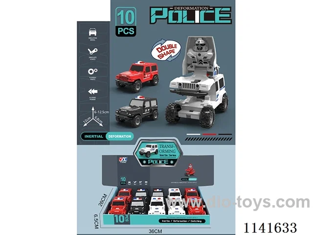 Inertia Police Transformer 10pcs