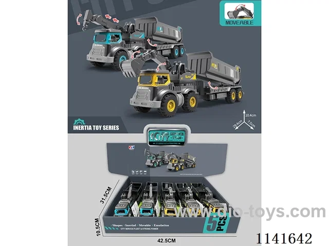 Inertial Tow Truck 5pcs