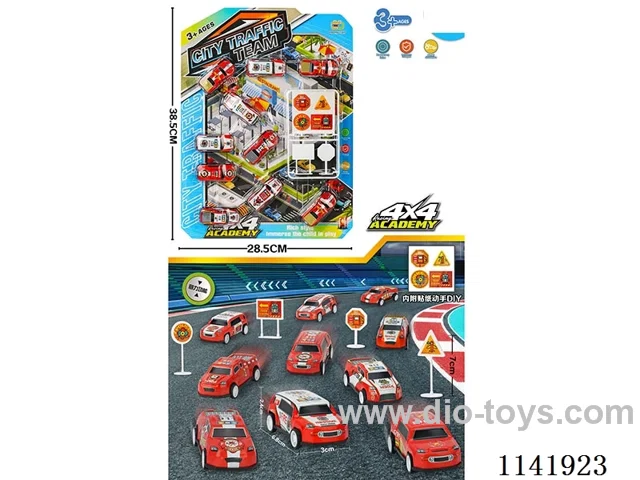 pull back metal car