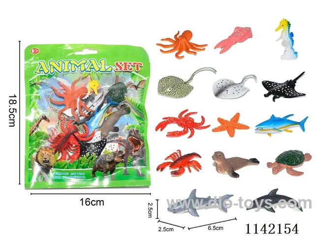 Sea Animals 14 Mixed