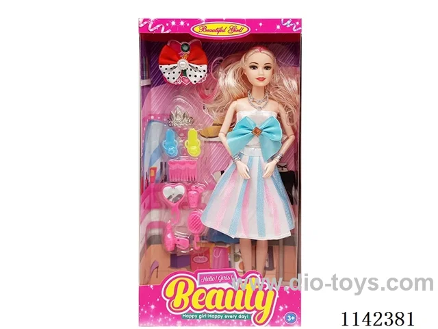 11.5 inch solid movable joints fashion barbie