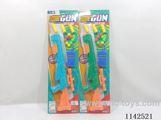Soldier ping pong gun