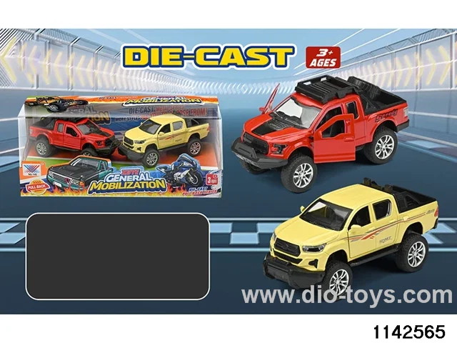 1:36 Alloy Pull Back Car