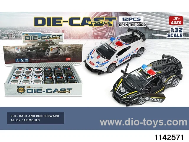 1:32 Alloy Pull Back Car