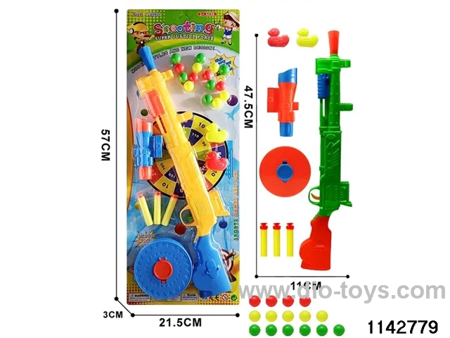 Softball table tennis gun