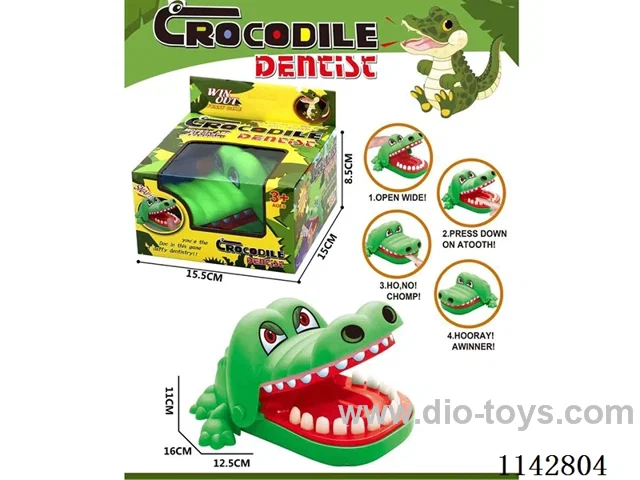 alligator in window box