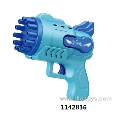 12 holes angel electric bubble gun in color box