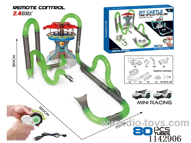 R/C DIY Castle Time Pipeline Car includes battery