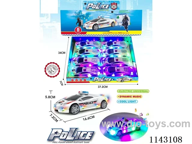 Bright Benzene Police Car