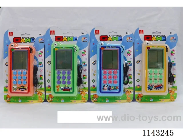 Tetris game machine with USB charging cable