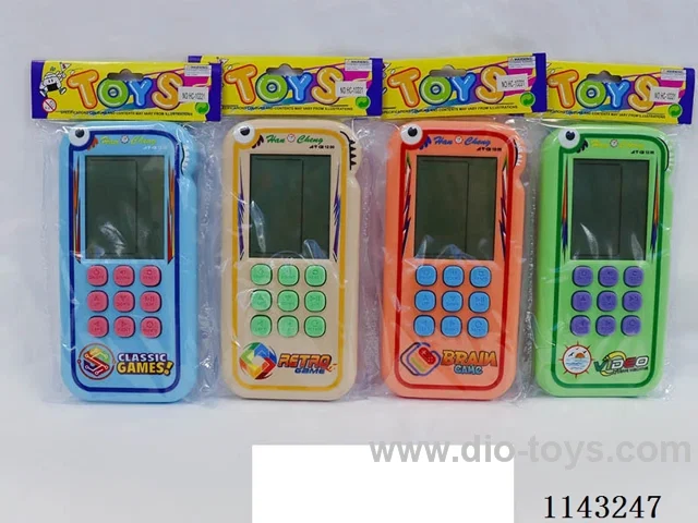 Tetris game machine "AA batteries 2 PCS not included".