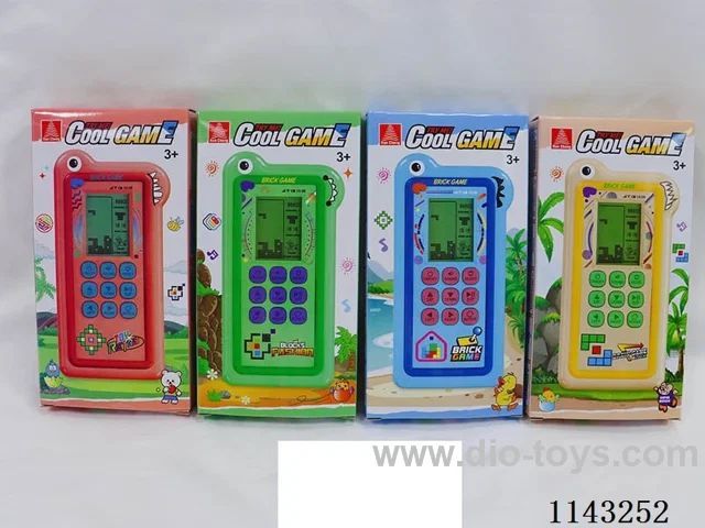 Tetris game machine "AA battery 2 PCS not included".