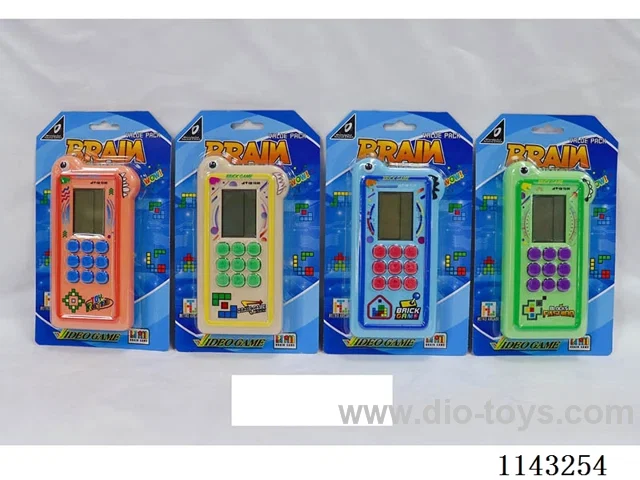 Tetris game machine "AA battery 2 PCS not included".