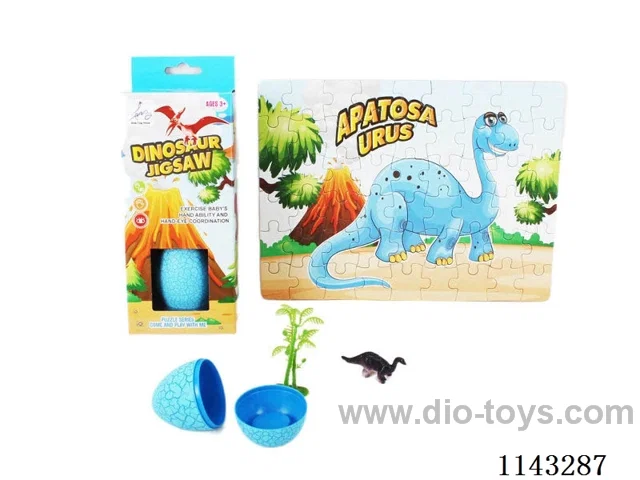 8 Mixed Dinosaur Egg Puzzles
