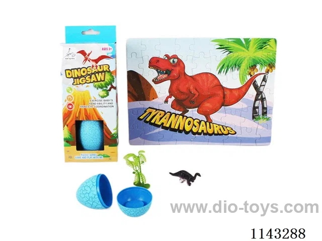 8 Mixed Dinosaur Egg Puzzles