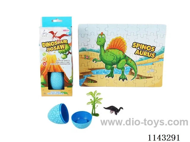 8 Mixed Dinosaur Egg Puzzles