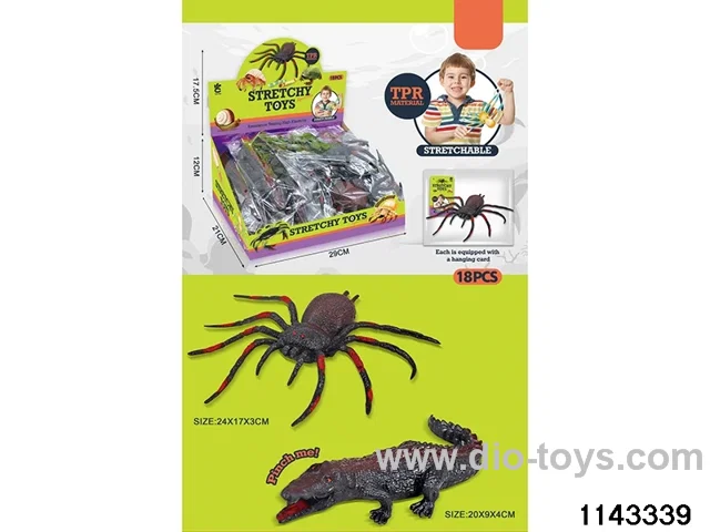 TPR Stretch - Spider/Crocodile