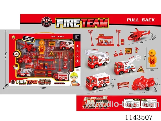 pull back Fire Fighting Combination Set