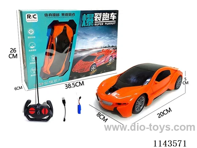 4ch rc racing car