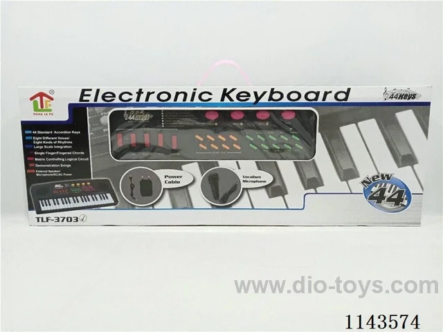 44 Keys Multifunctional Electronic Piano with Microphone with Plug-In