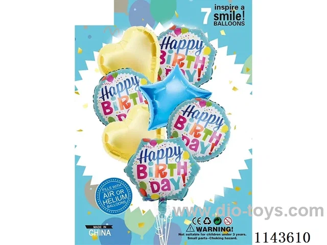 English Happy Birthday Set(7PCS)