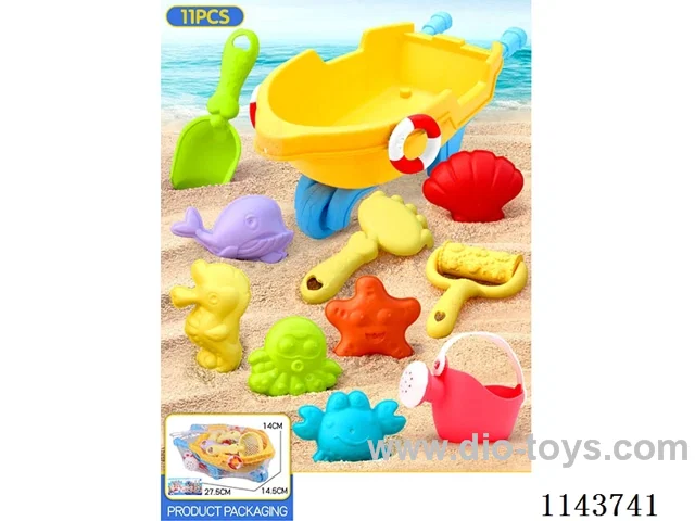 Beach Toys Mesh Bag 11pcs