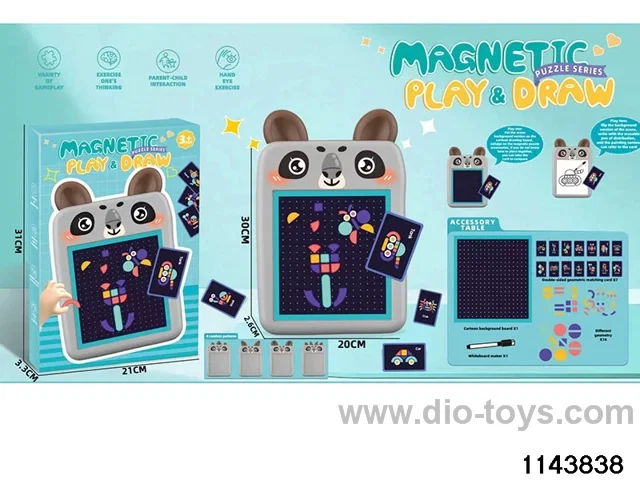 Magnetic Puzzle Writing Board