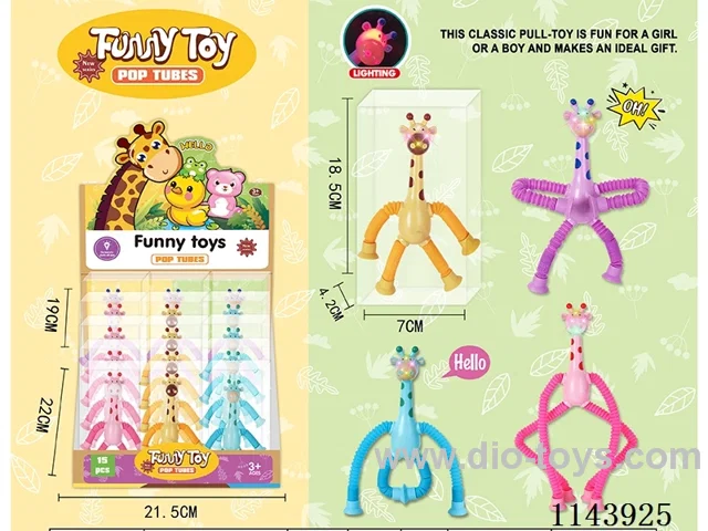 Decompression retractable giraffe