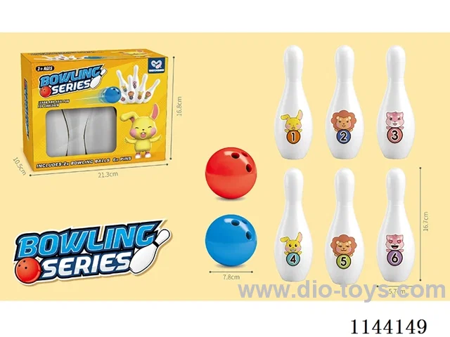 Bowling (6 bottles 2 balls 17CM)