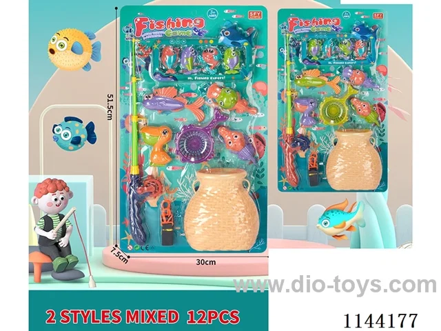 fishing toys(12 PCS）