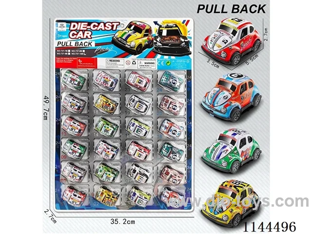 pull back alloy car 24 PCS（5.5cm）